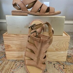 Kork-Ease Brown Strappy Sandals